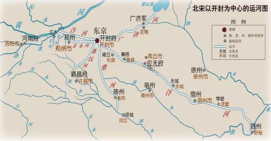 北宋都城开封的强大漕运