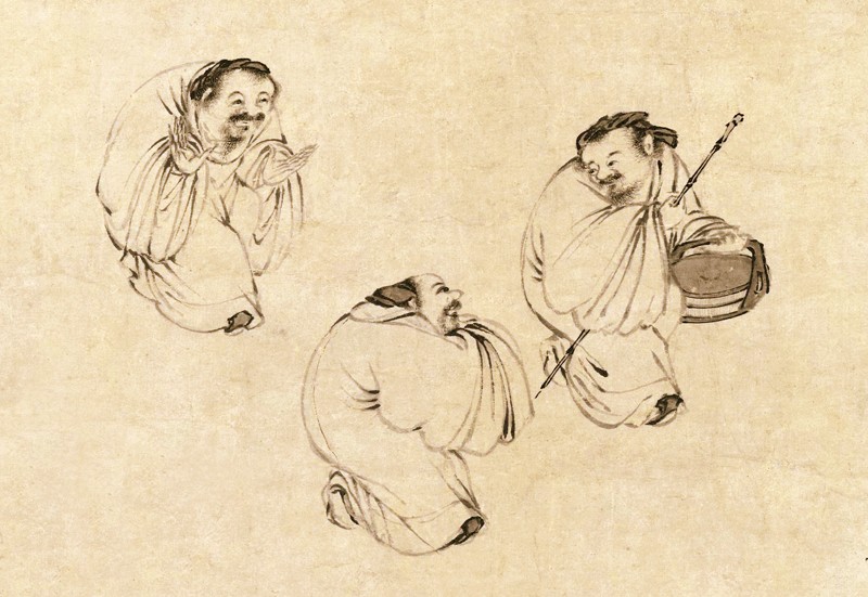 三驼图古代还有句俗语中也提到了走路姿势和人品的关系,其中有个词叫"