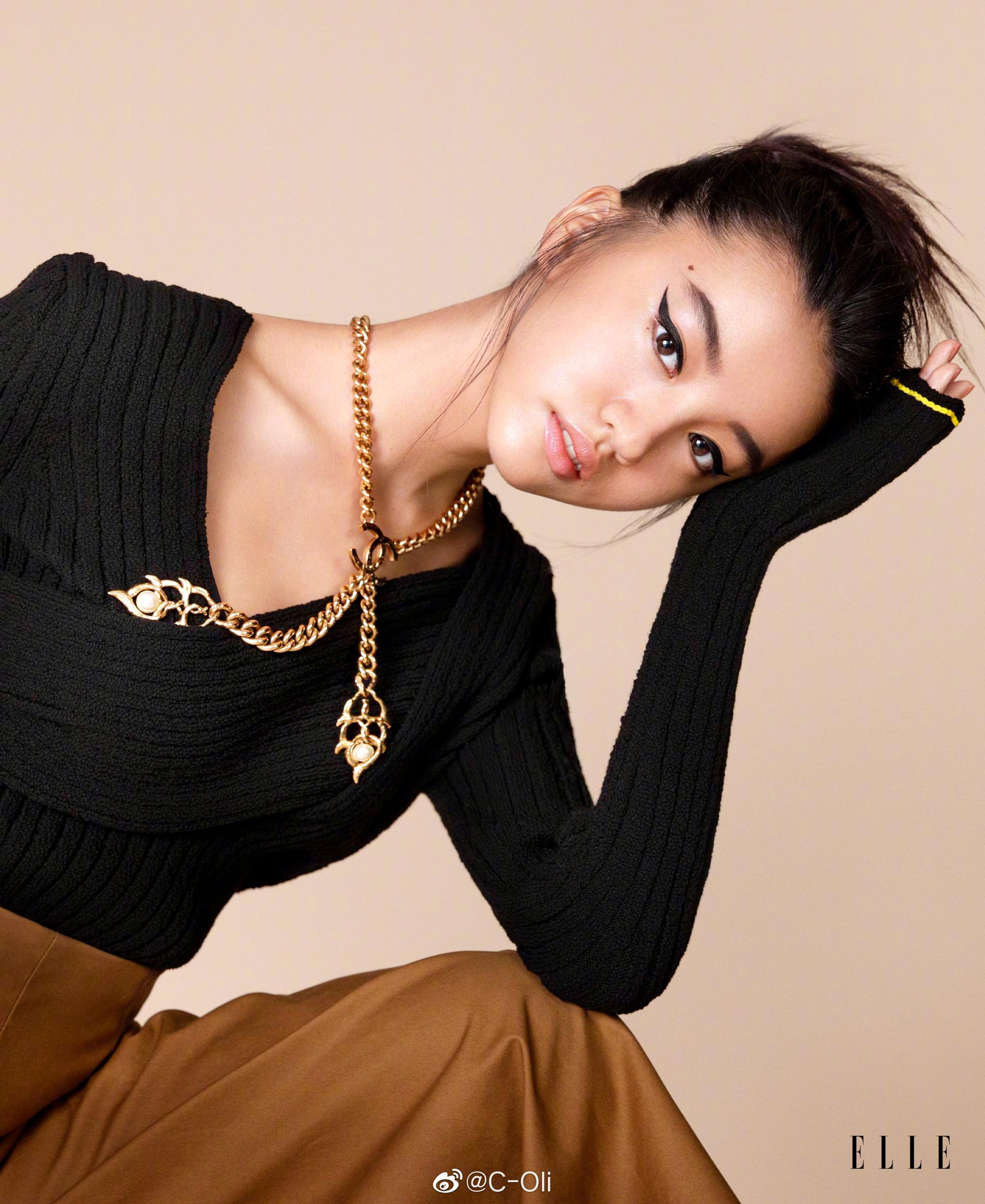 木村光希登上新加坡版elle十一月刊封面
