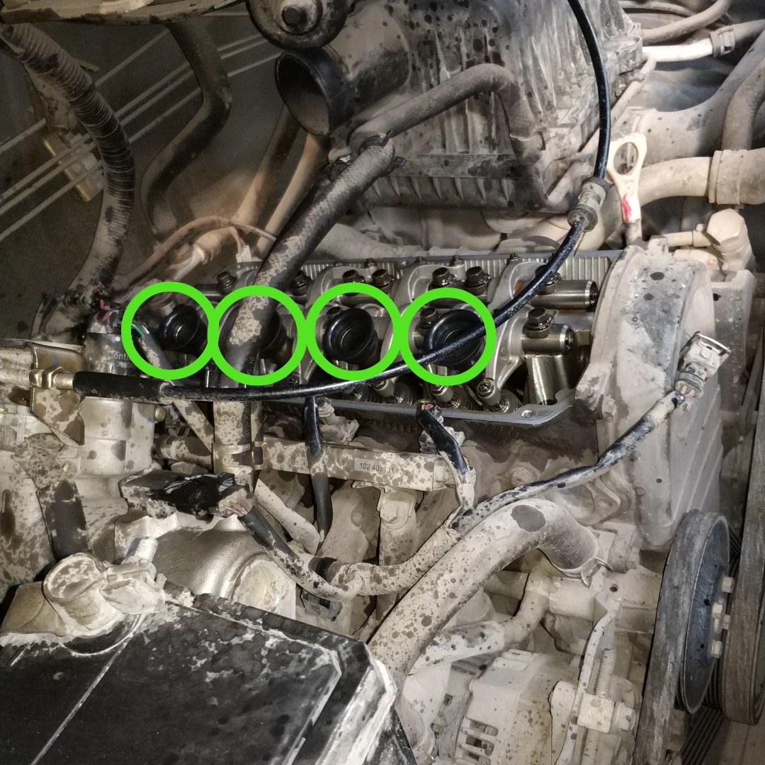 有车的基本信息:行驶里程有55000公里,更换气门室盖垫,火花塞和缸线