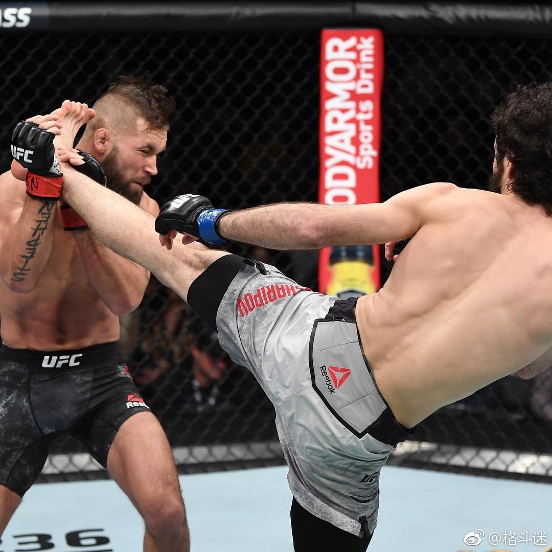 散打武士扎比特，俄罗斯人的中国武术抱拳礼。