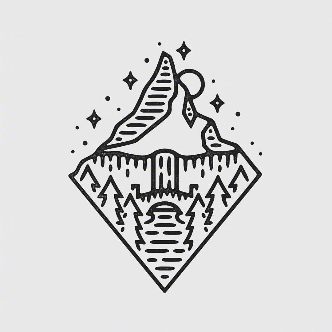 线条绘画作品byliamashurst