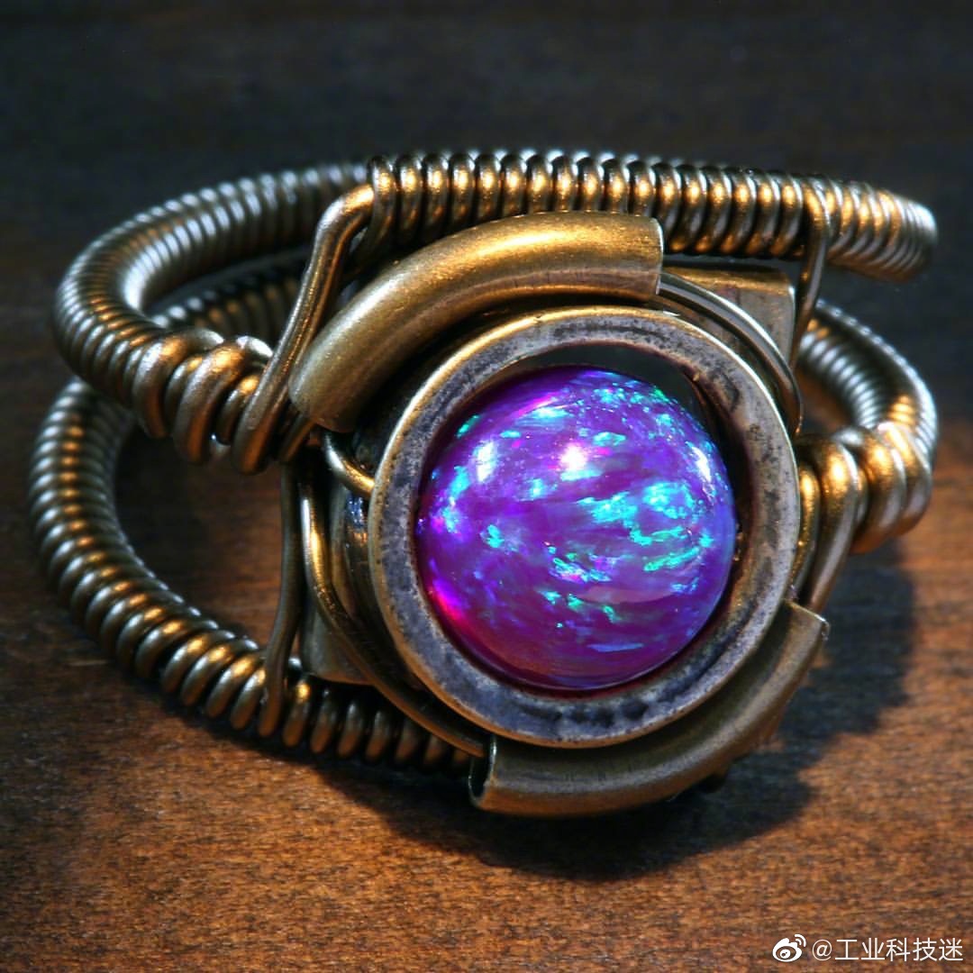 宇宙就在你手指之间蒸汽朋克戒指