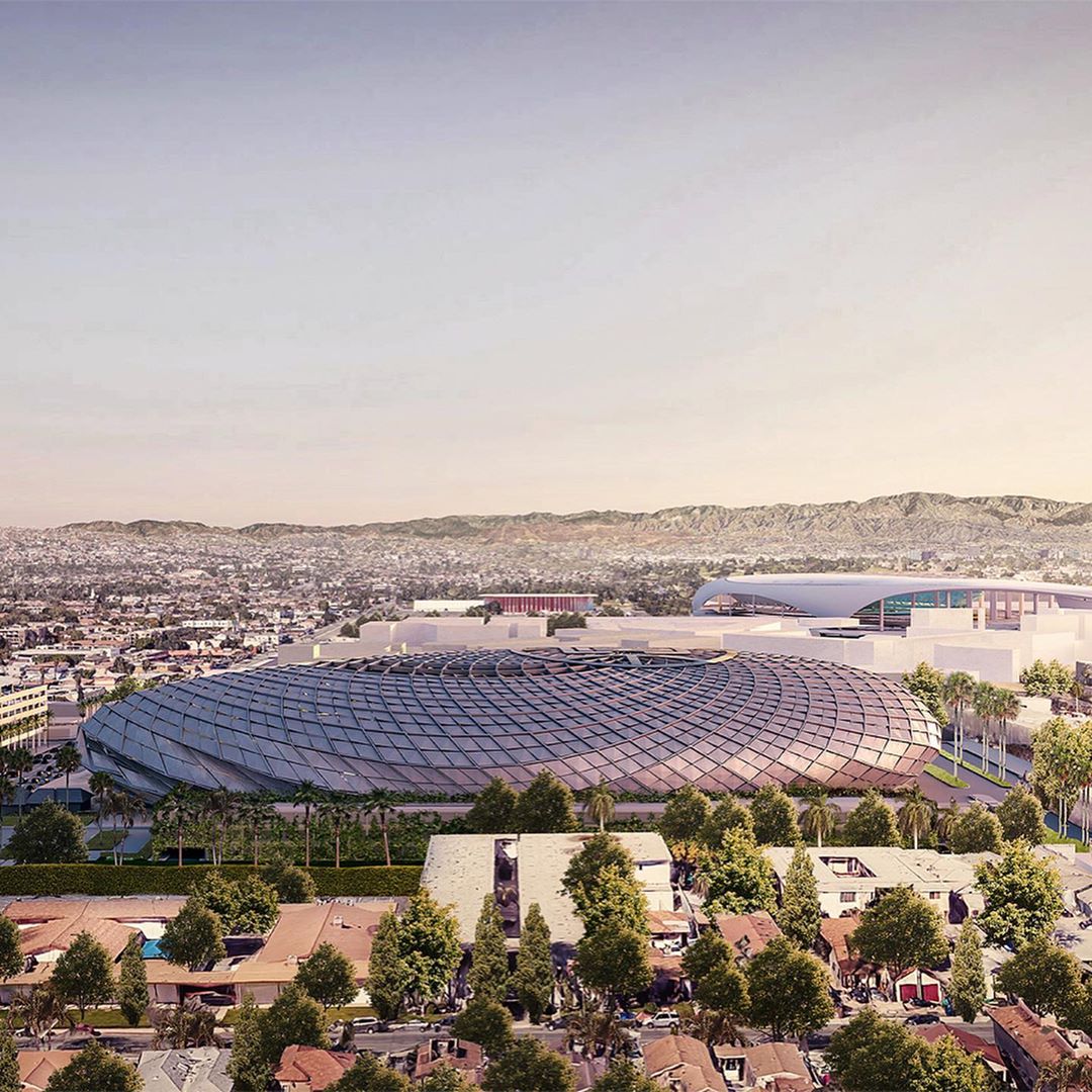 新球馆坐落在加州英格尔伍德市,预计2024年秋天的完工.