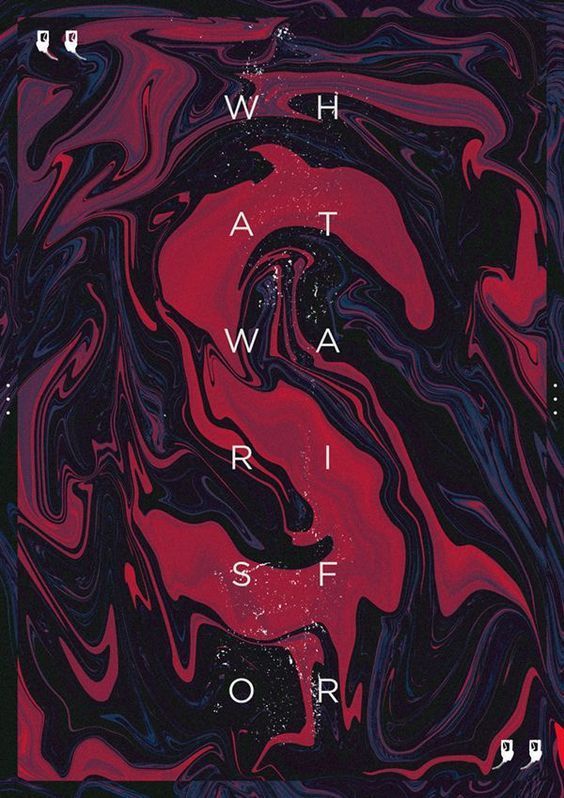 印象派海报设计