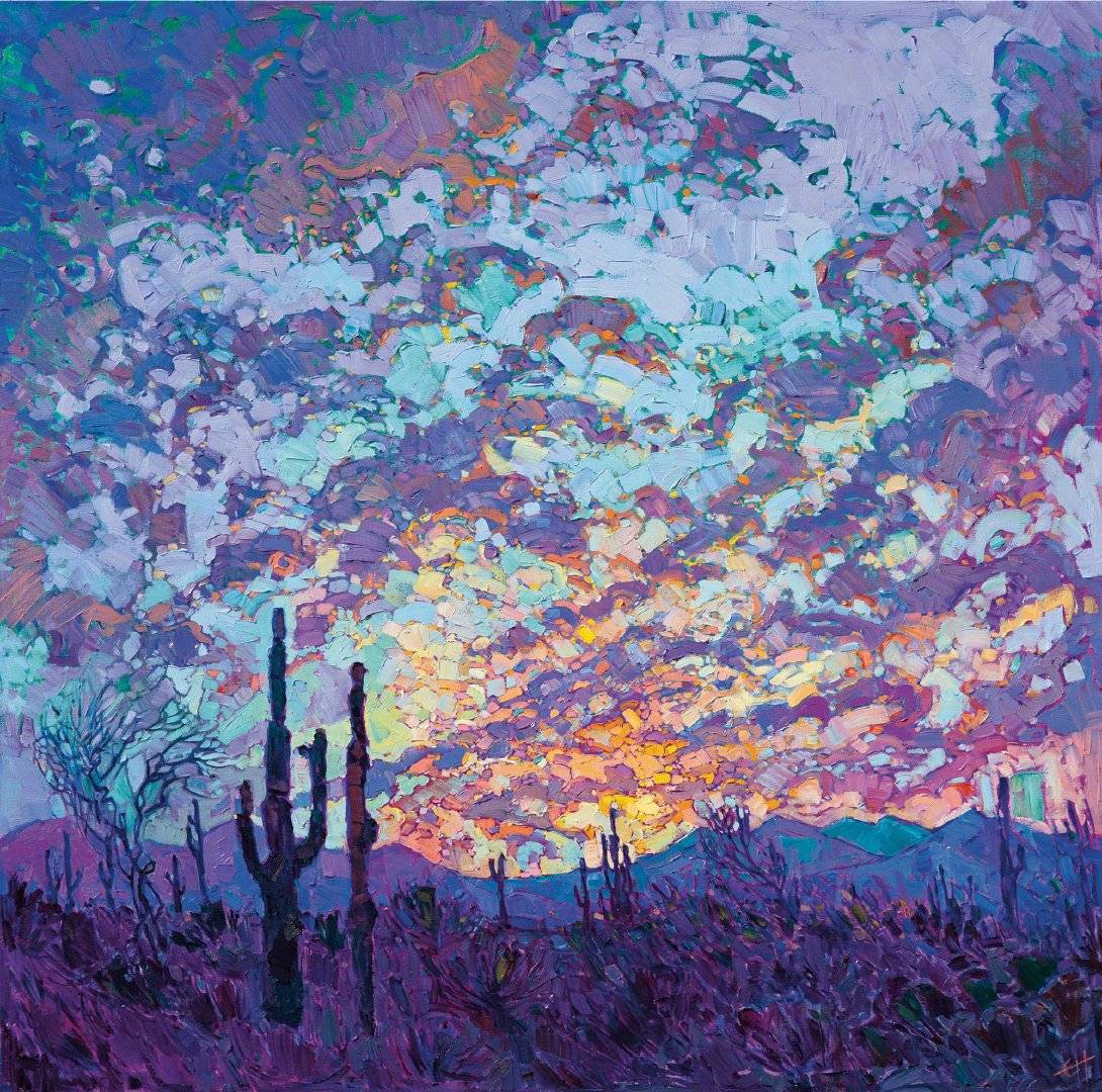 erin hanson 绘画作品 @微博美学