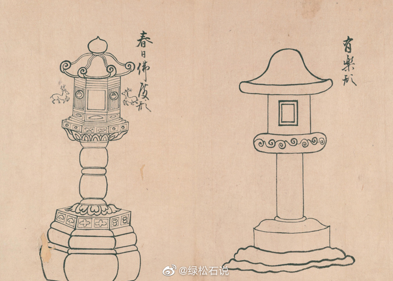 石灯笼始于中国汉代的佛前供灯