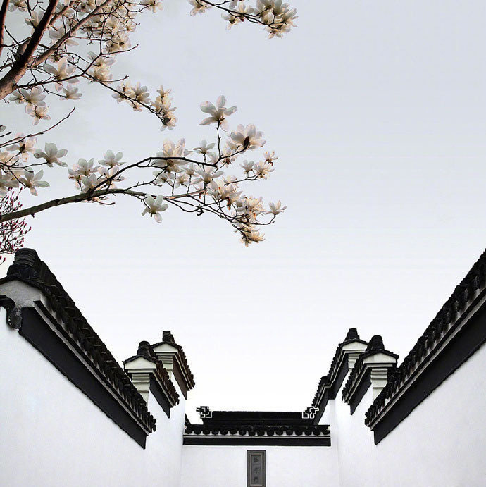 徽派建筑 古风之美 像极了水墨画 - 古风建筑排版 - 实验室设备网