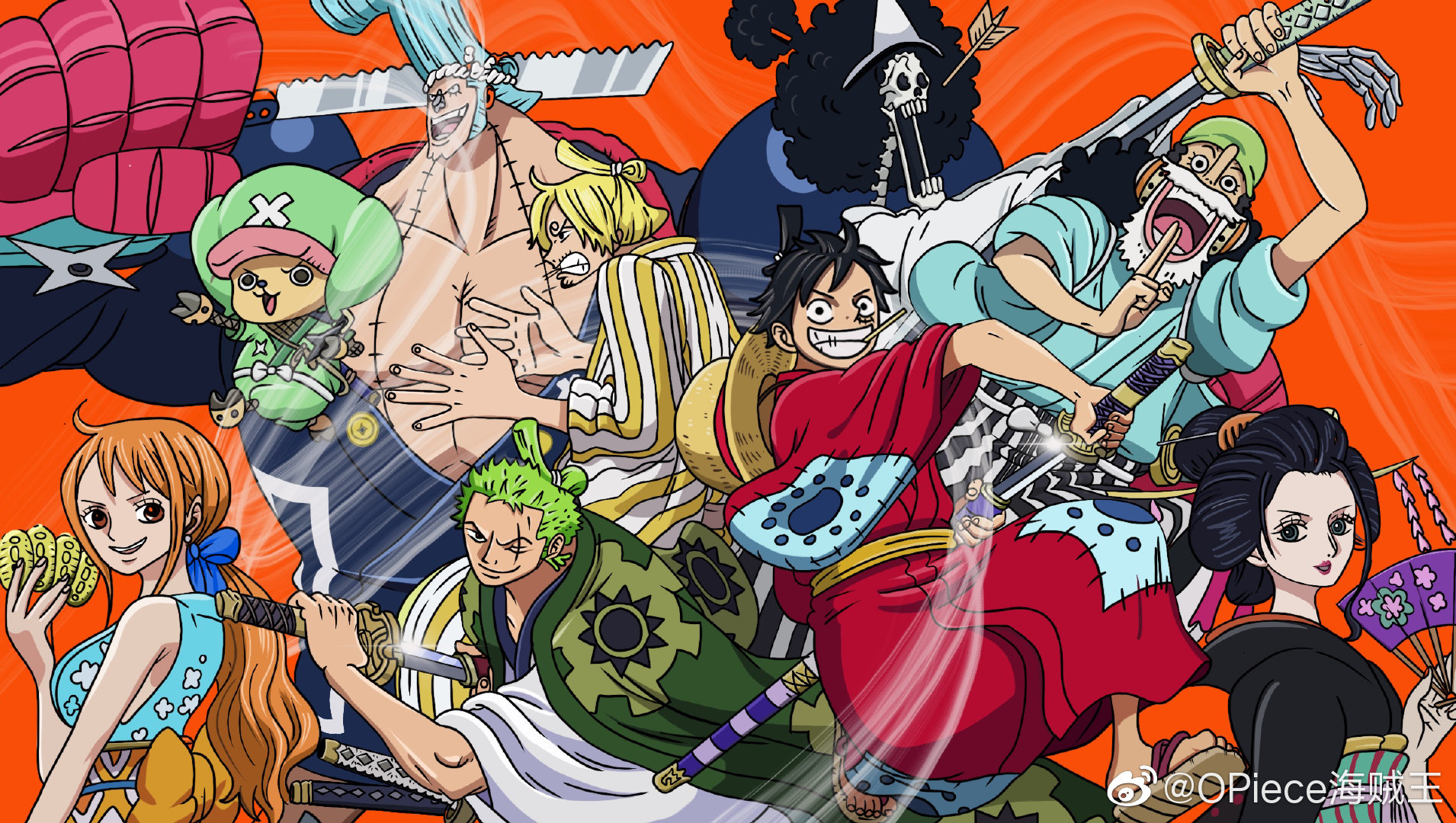 海贼er画展(二)投稿人:@孟凡威 @96-my @越长越瘦的瘦子 @秋明原子