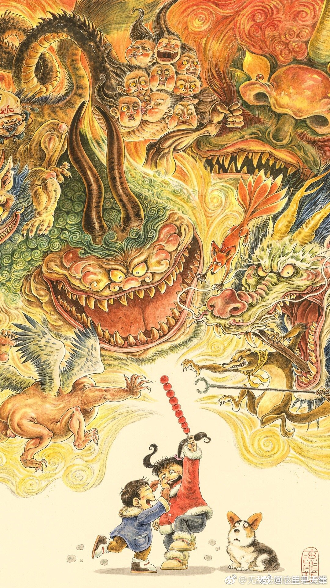 作品来自天津插画师侯亚楠.