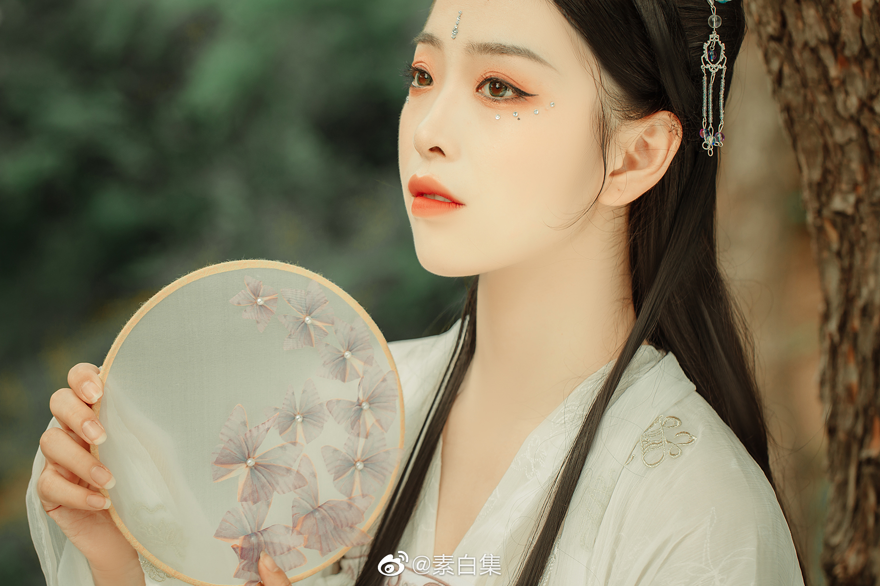 月急雨是那词不达意的温柔是我的心上人|心上人|小仙女|汉服_新浪新闻