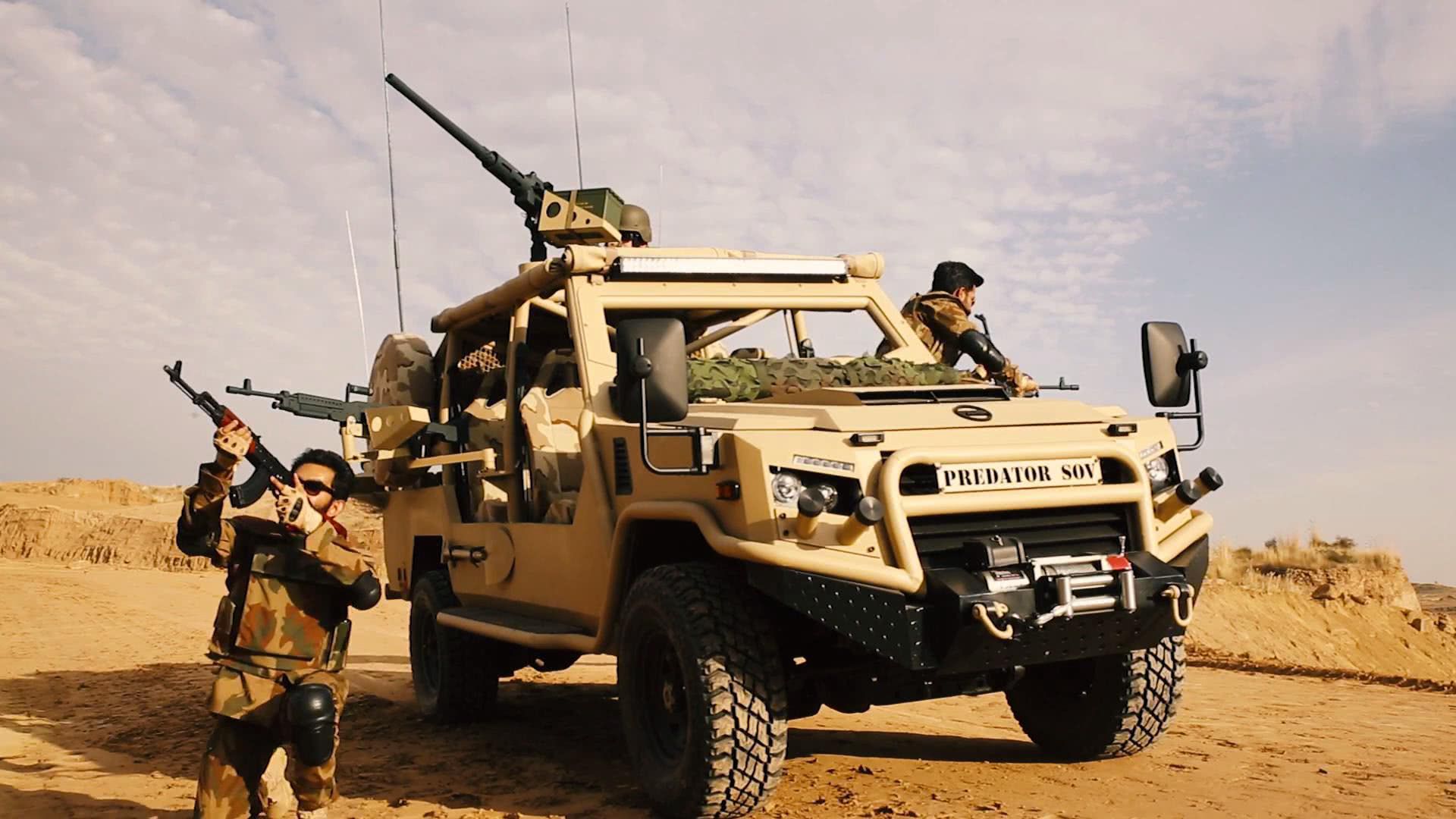 让特种兵神出鬼没,出奇制胜!巴基斯坦生产出一外形拉风的突击车