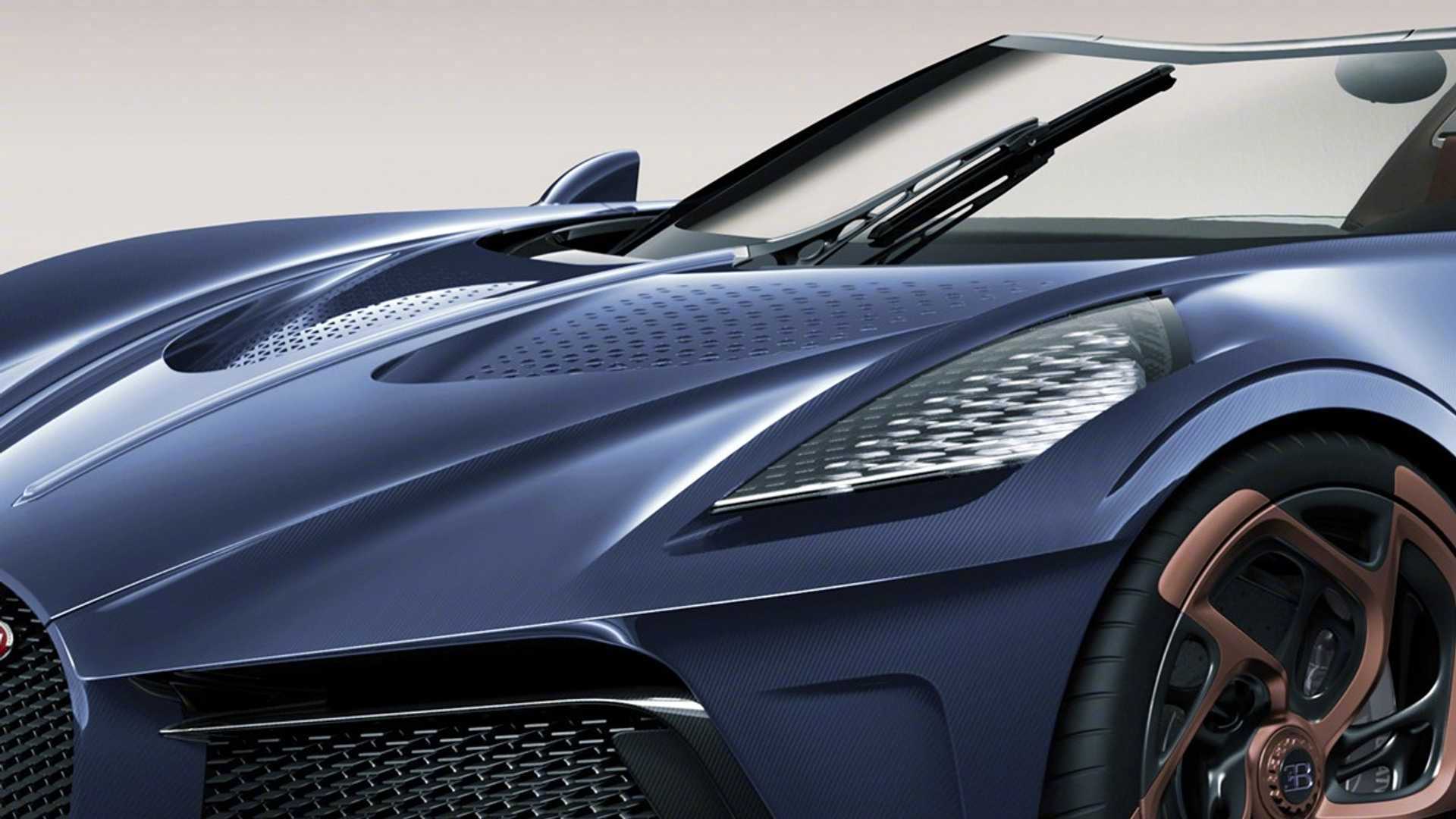 布加迪bugatti la voiture noire roadster