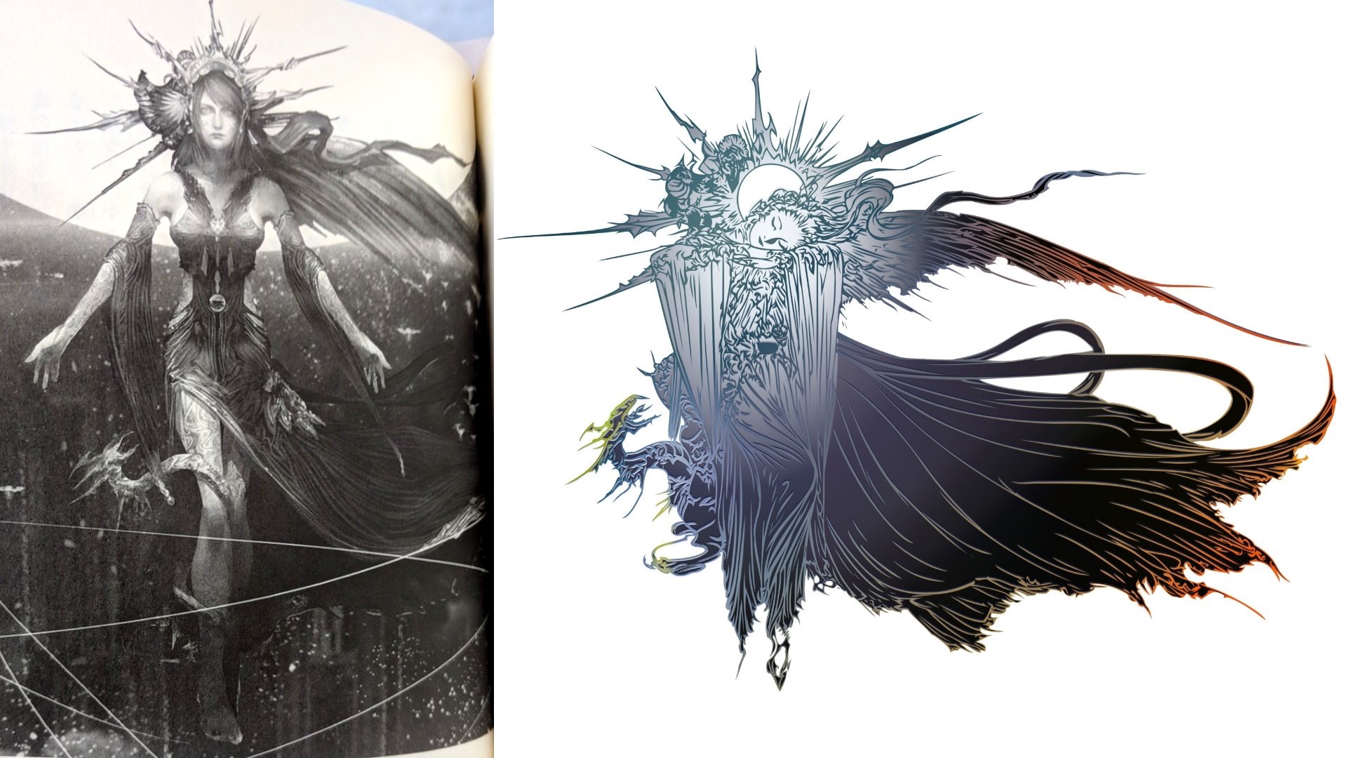 一些出现在最终幻想15官方小说中的插图