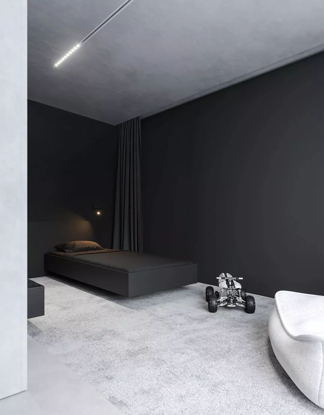 极简灰设计，这个家美爆了！