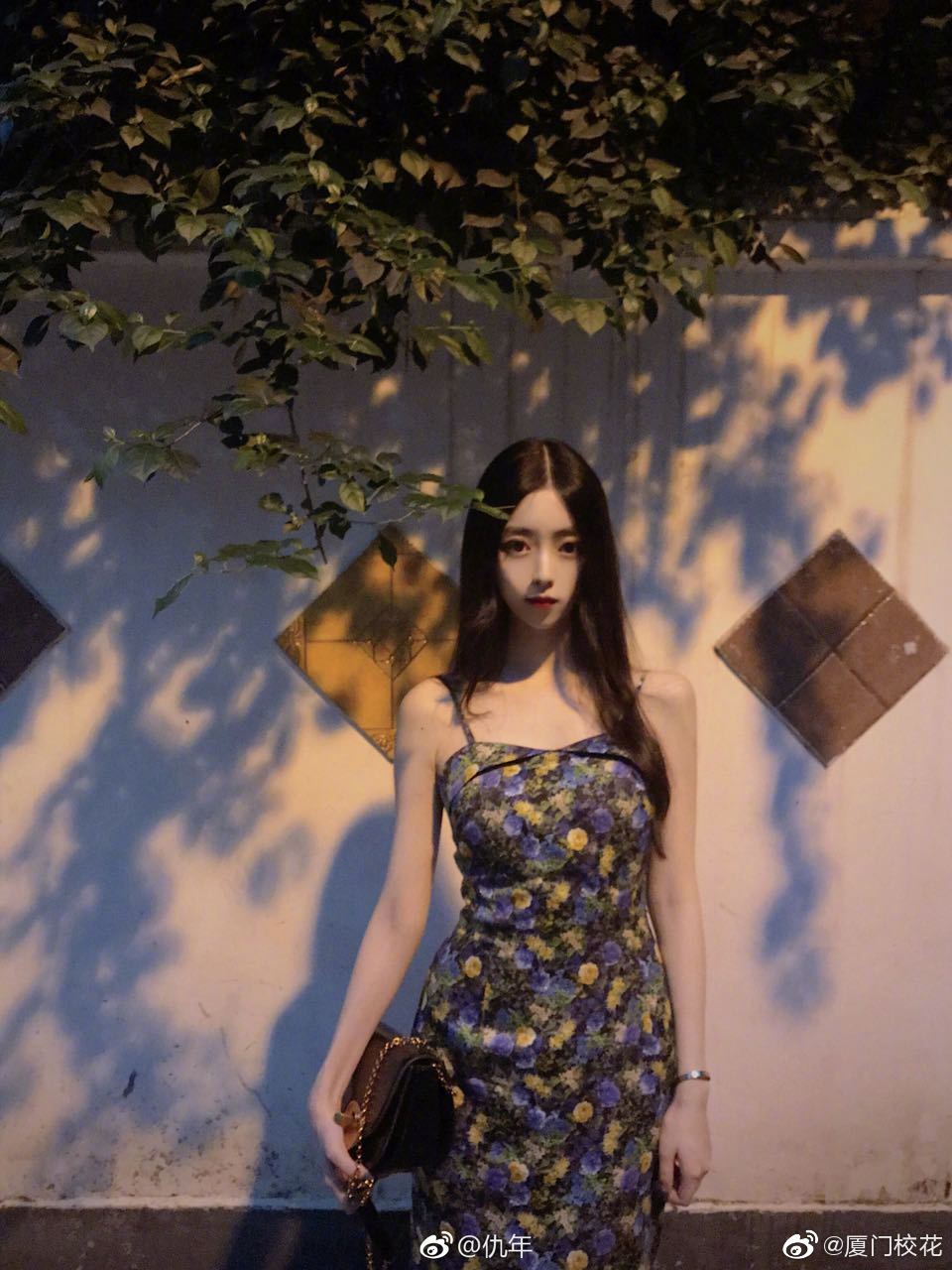 她叫张可欣就读于暨南大学来自台湾台北你觉得几分呢