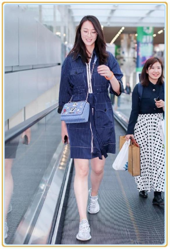 惠若琪想转行机场秀一次比一次时尚可这身材进军娱乐圈太难了