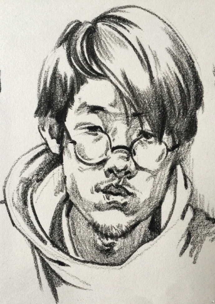 如果你速写不会塑造可以拆分开学习