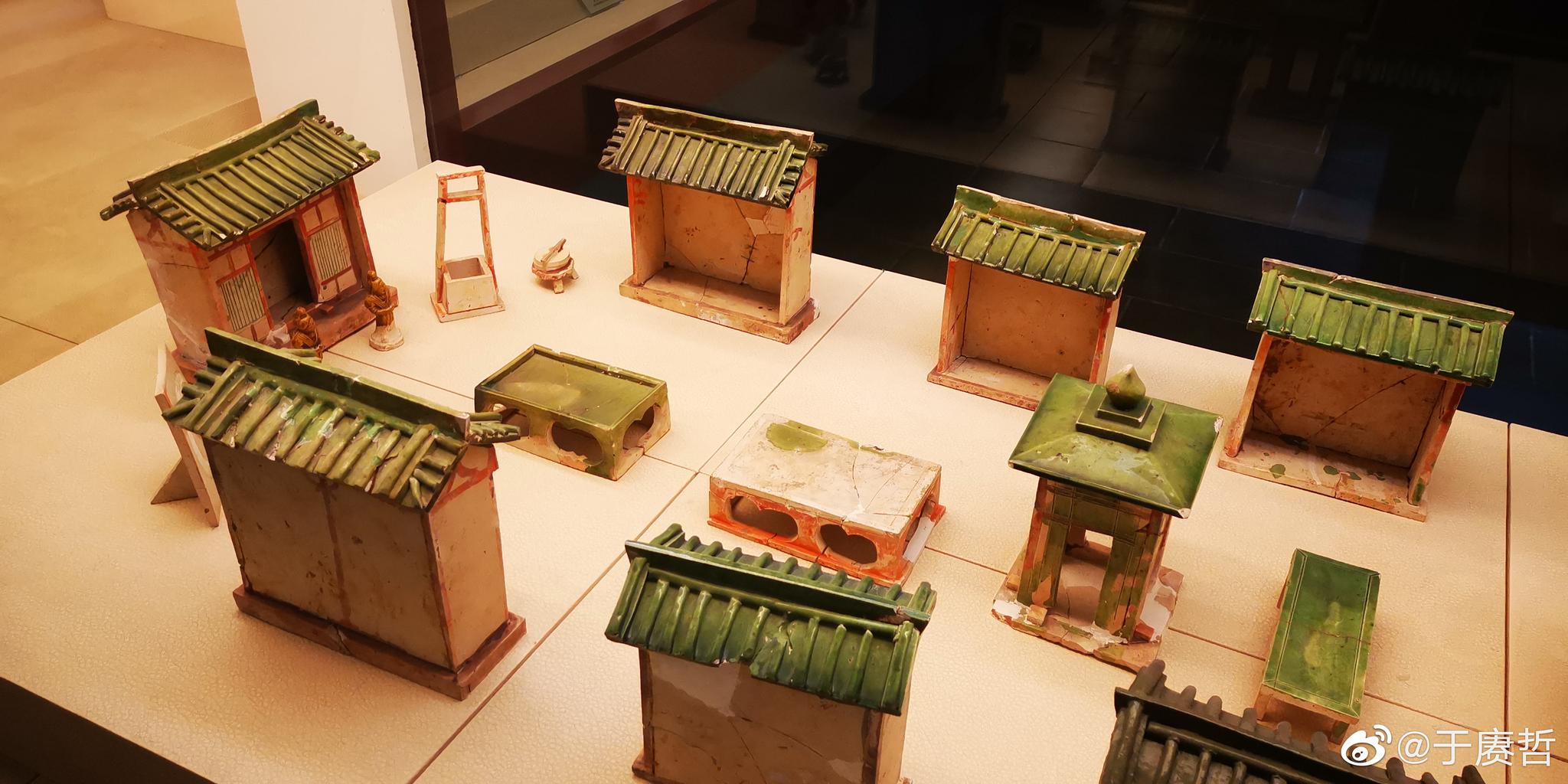 唐代房屋模型,陕西省铜川市王家凹矿唐墓出土,耀州窑博物馆藏