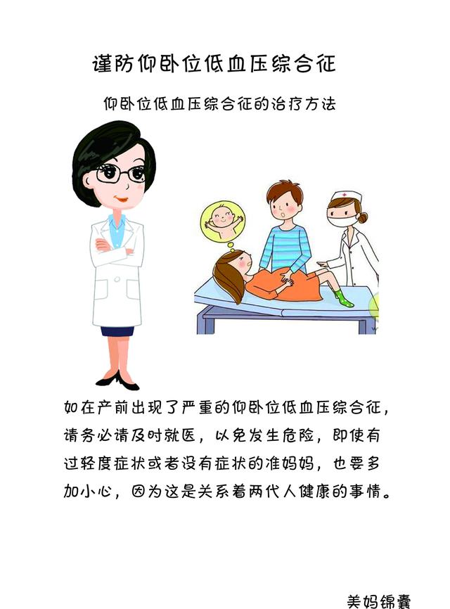 孕晚期仰卧位低血压综合征的预防护理