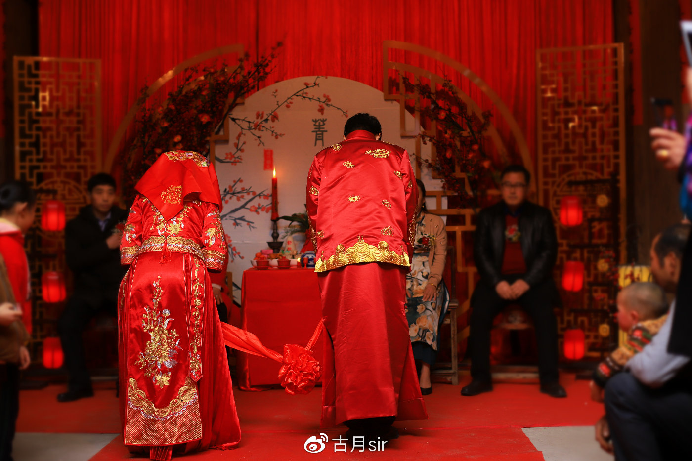 玉山官溪古村的这场中式婚礼轰动了整个村