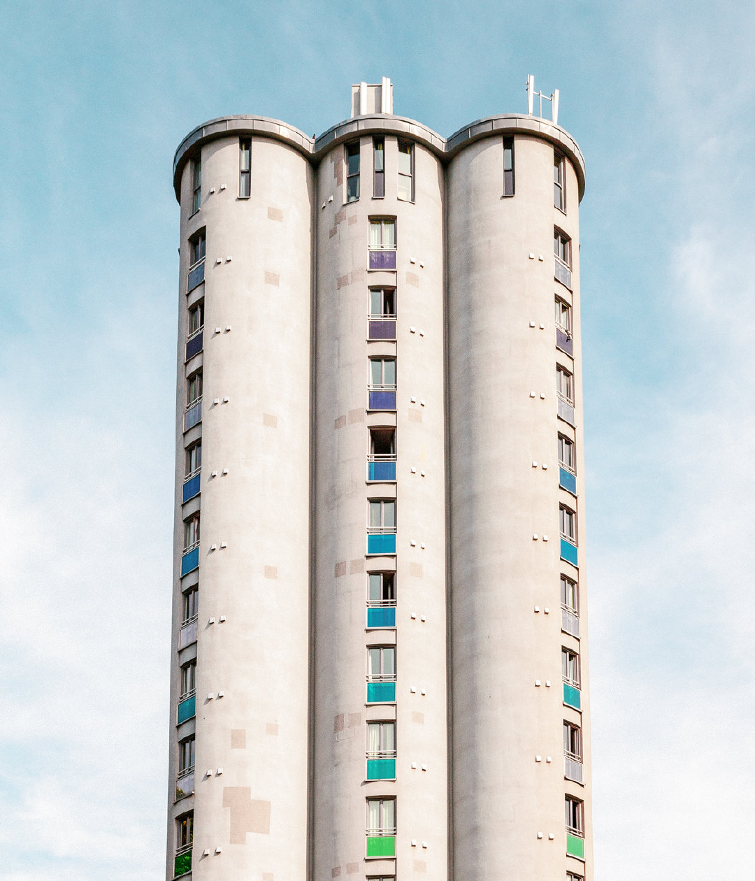 建筑也有韵律重复是其中一种节奏