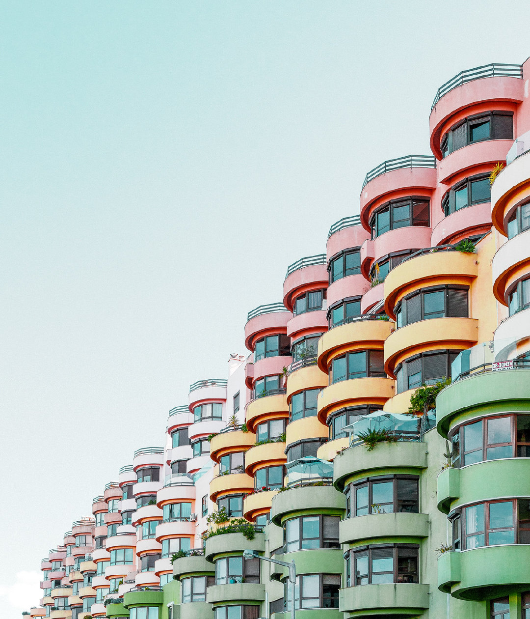 建筑也有韵律重复是其中一种节奏