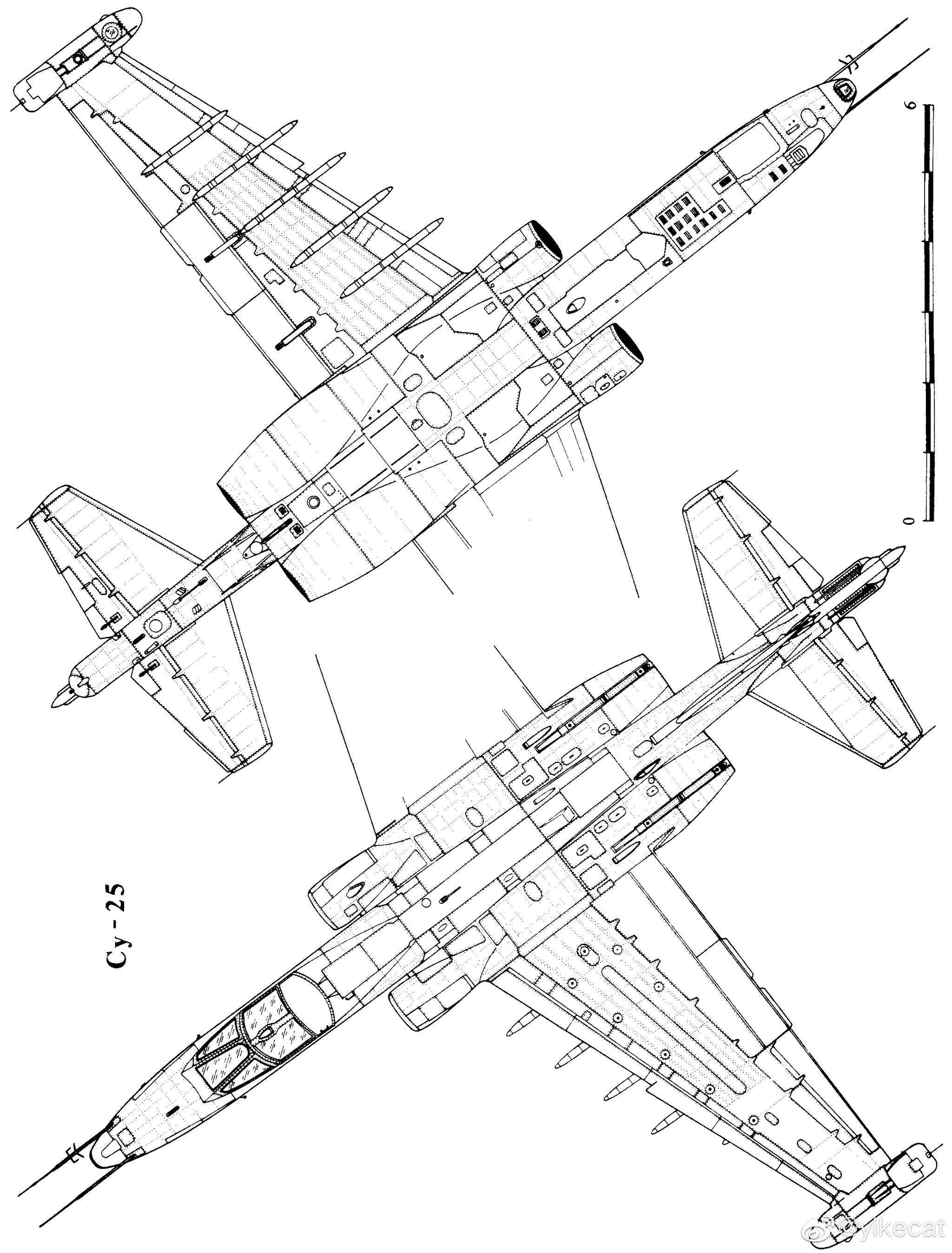 СухойСу25sukhoisu25Грач白嘴鸦强击机苏霍伊s