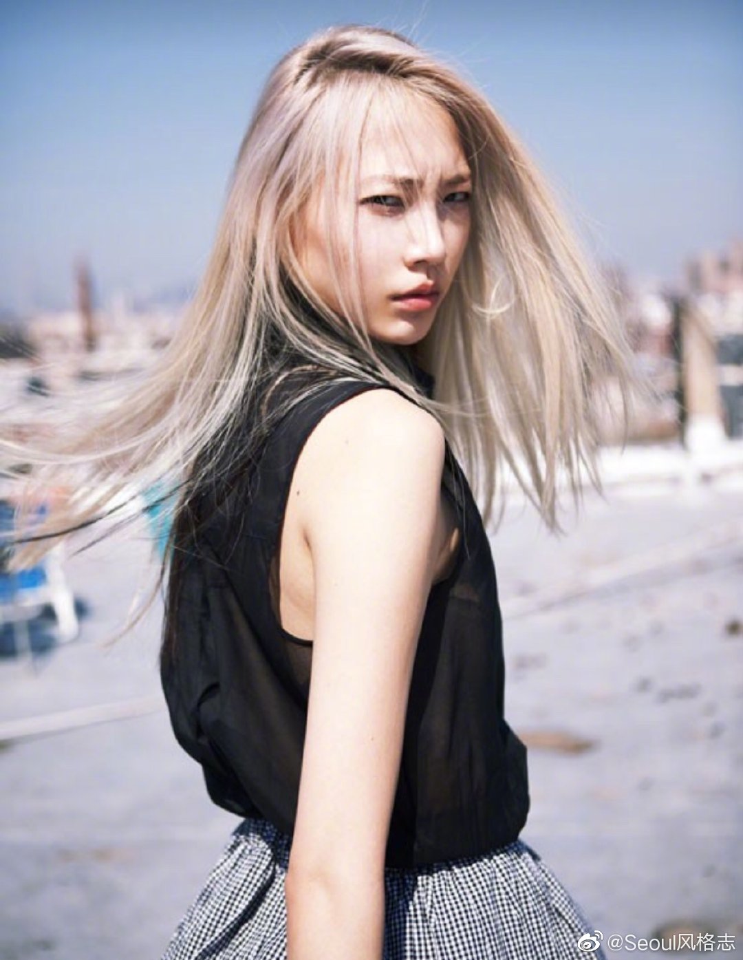 韩裔美籍模特soo joo 香奈儿秀场御用模特 & 巴黎欧莱雅全球代言人