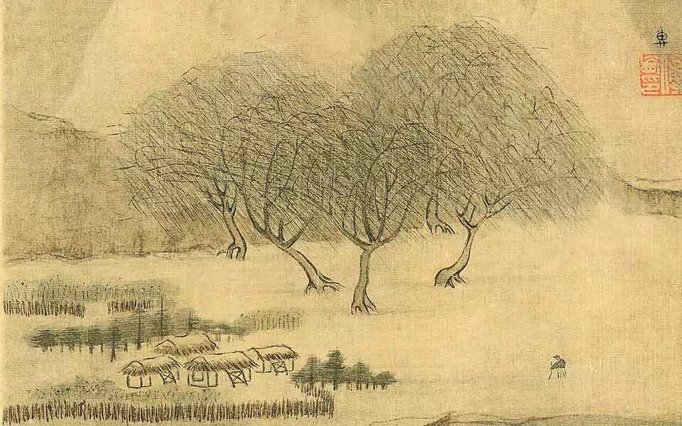 赏古画 《春游曲》  唐·王涯 万树江边杏,新开一夜风. 满园深浅色