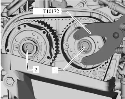 4tea211)正时校对调整方法