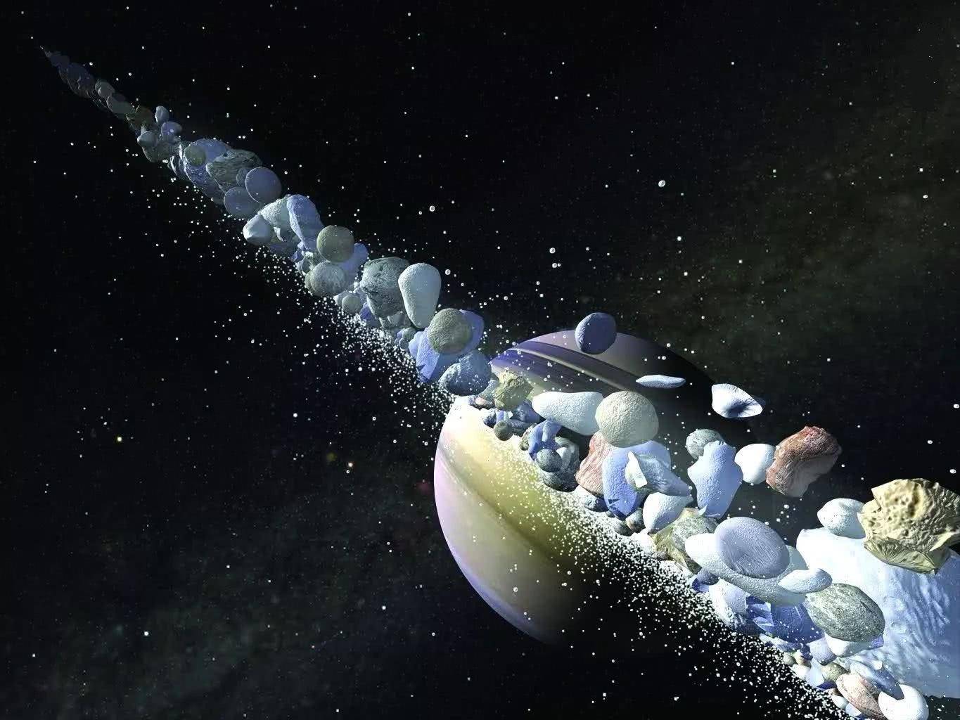 如果地球有像土星那样的行星环，那会如何？答案你或许不会想到|地球|土星|行星环_新浪新闻