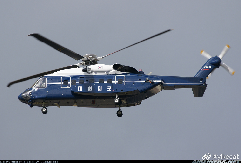 美国海军陆战队(订购23架)韩国:韩国空军用途:中型运输/通用直升机