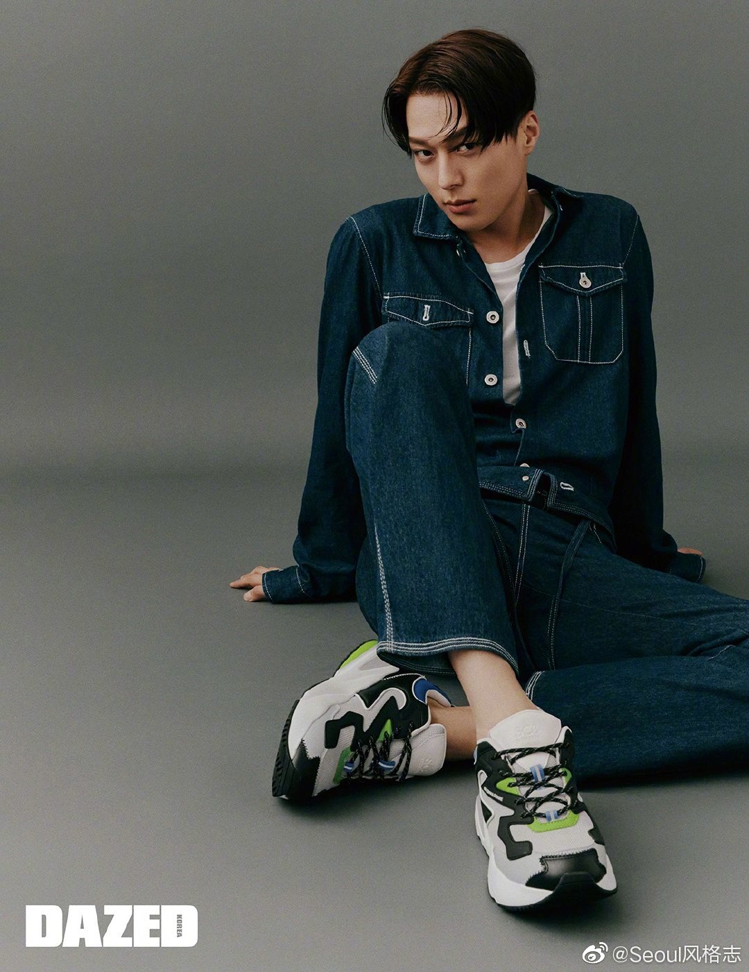 张基龙xdazedkorea10月刊秋季男友风的休闲穿搭范本