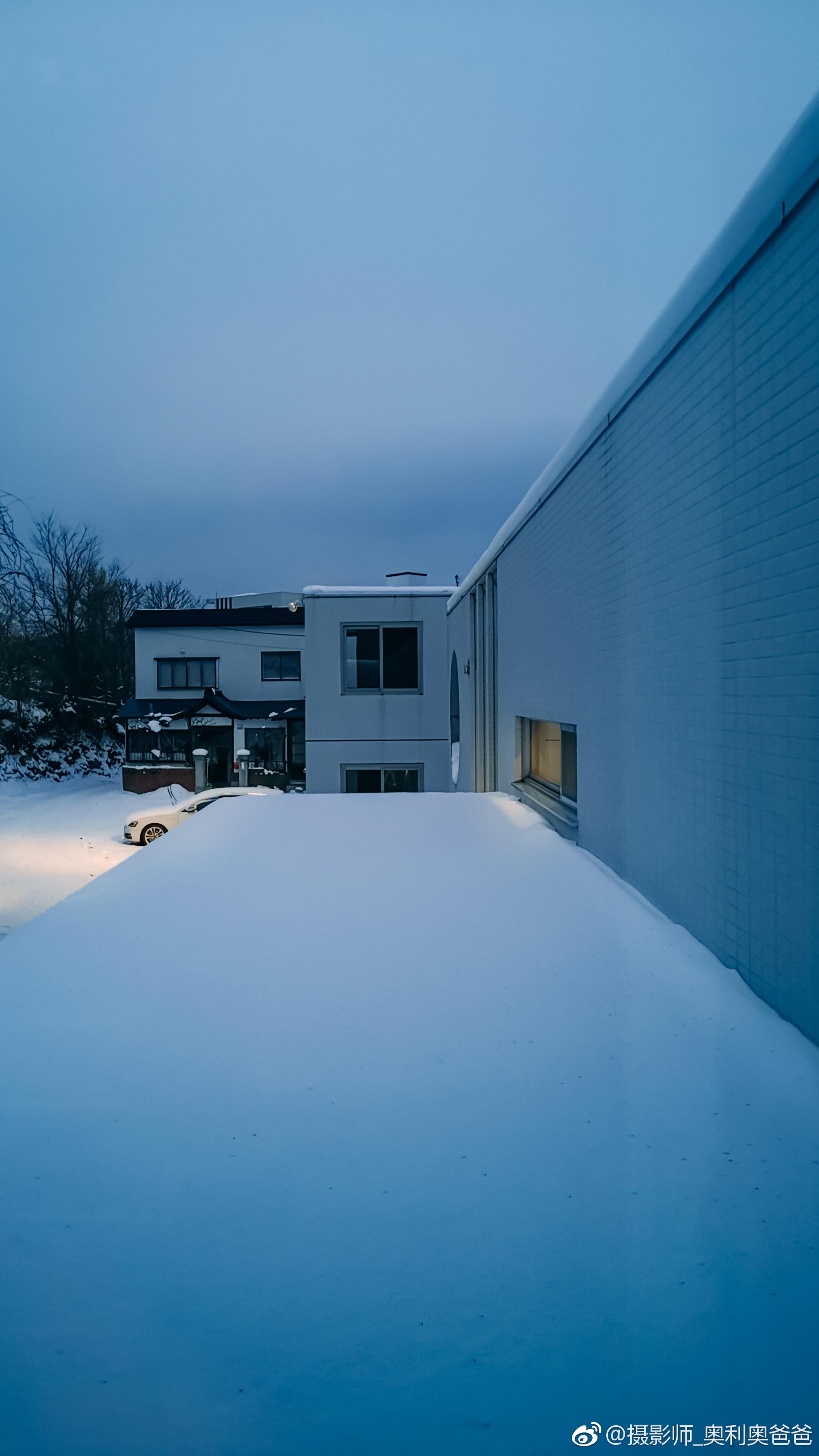 雪国的雪 北海道小樽的九图壁纸 Photo By Mate Pro