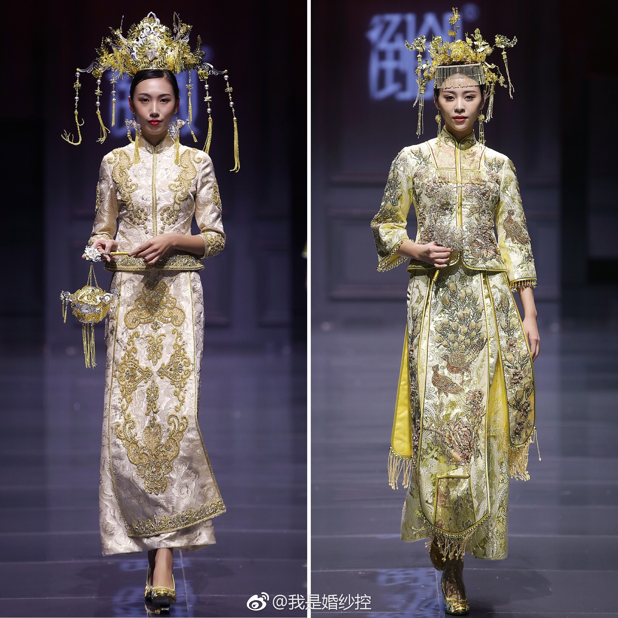 第一次现场感受纯中式礼服发布会,颠覆了对中式礼服的传统印象