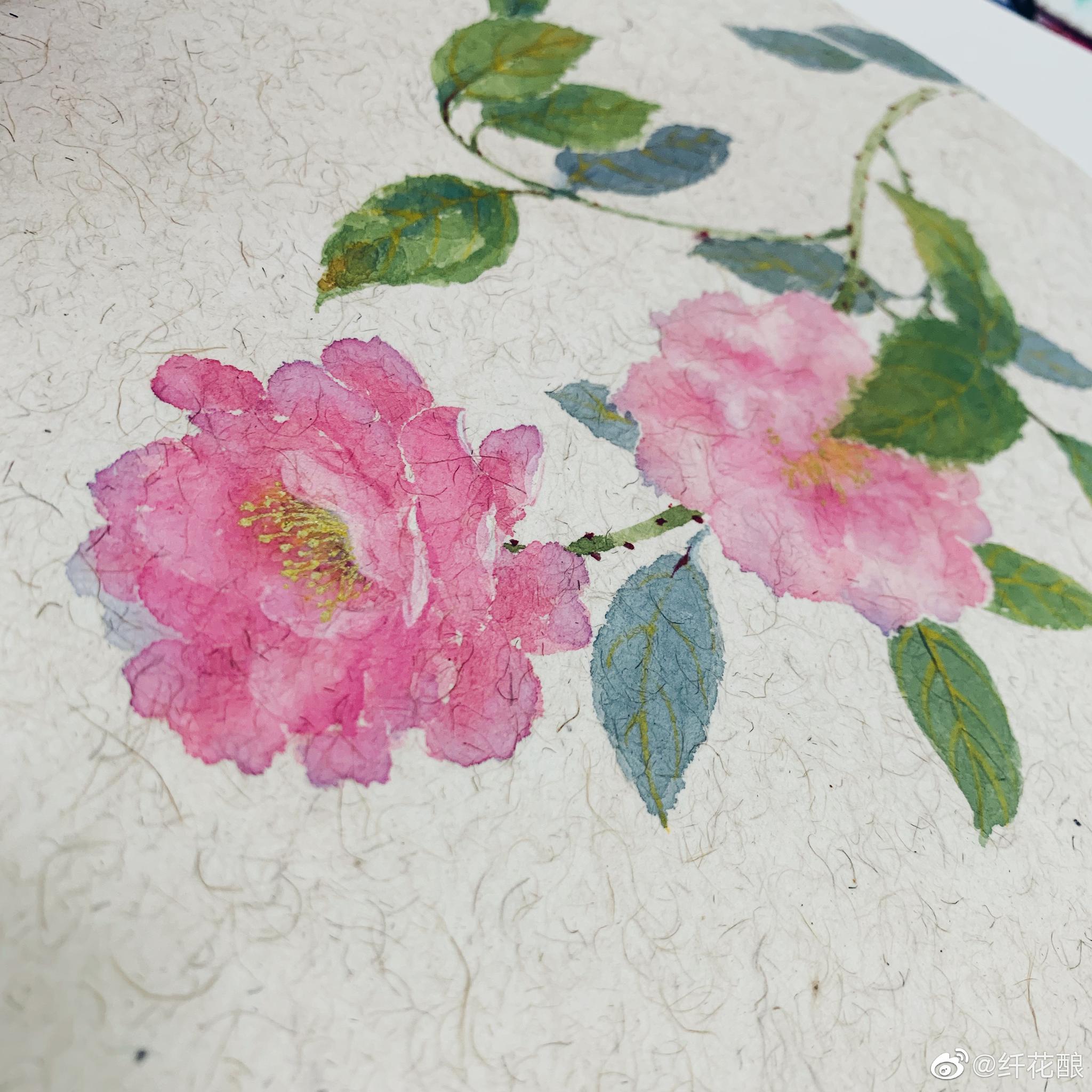 5月的公开课来啦 的蔷薇花 你们要的宣纸的画法 等你来参加 5月的公开课来啦 的蔷薇花 你们要的宣纸的画法 等你来参加