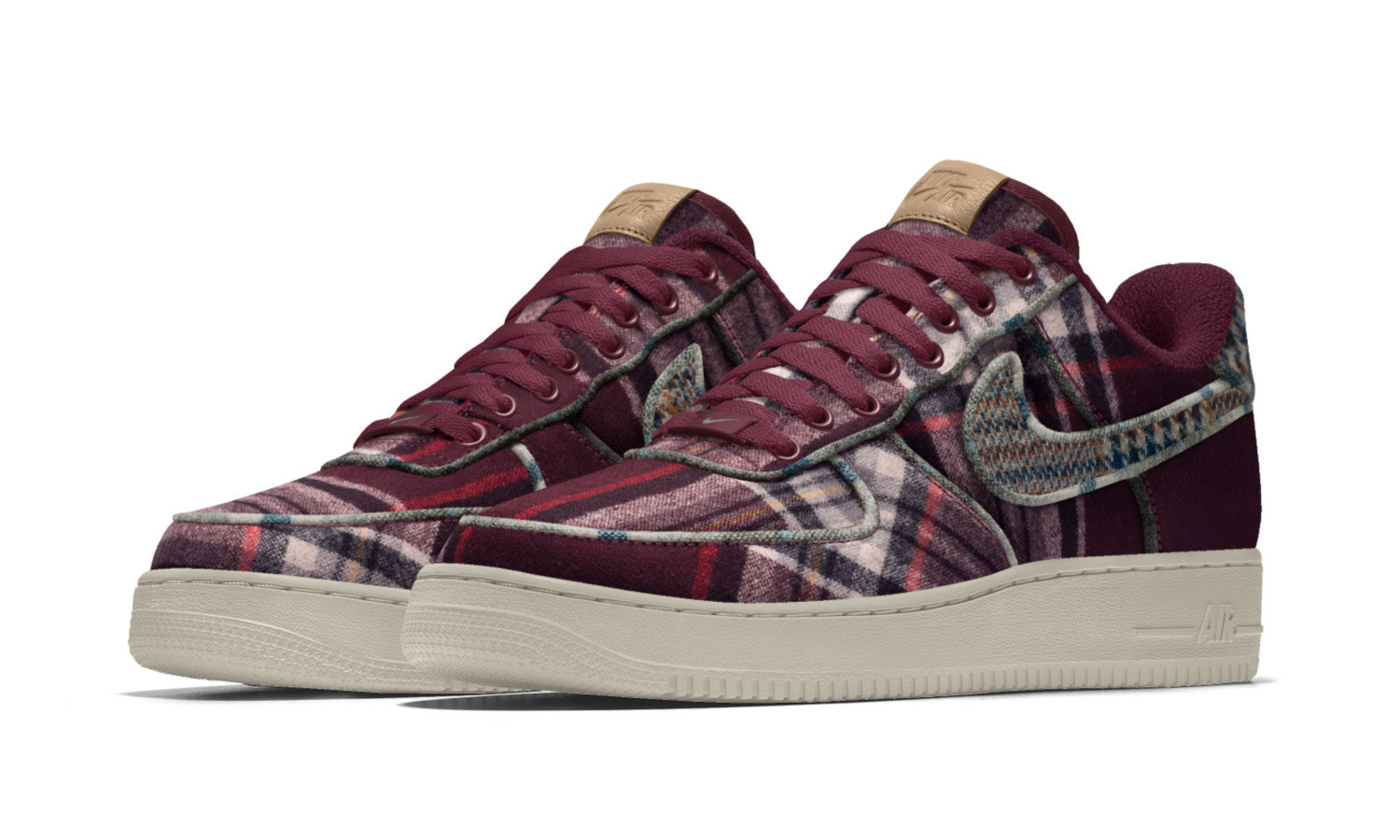 nike by you推出pendleton限时定制系列nike by you 特别联手美国老