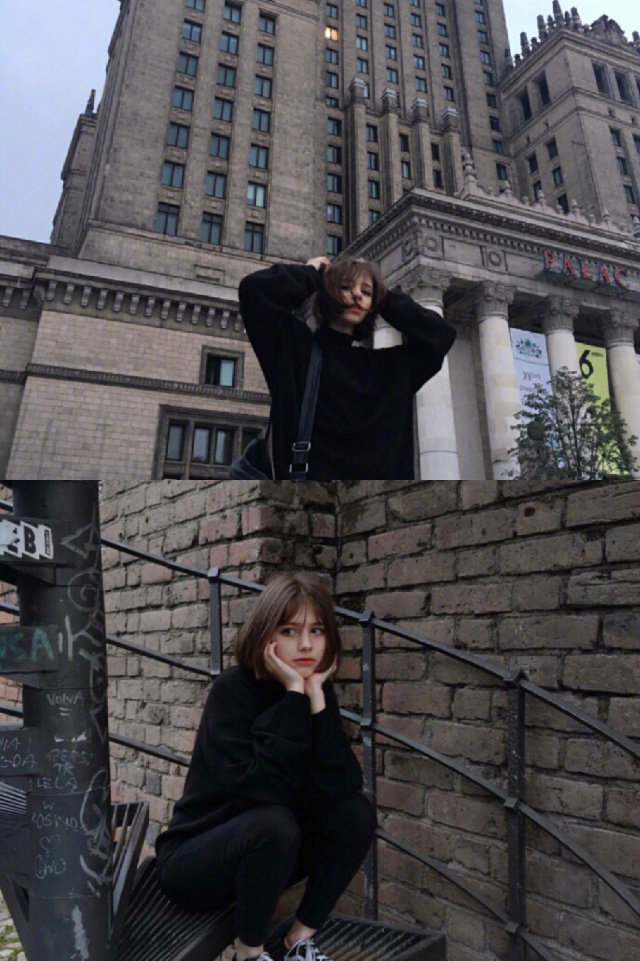 15岁韩俄混血alisa五官很精致了