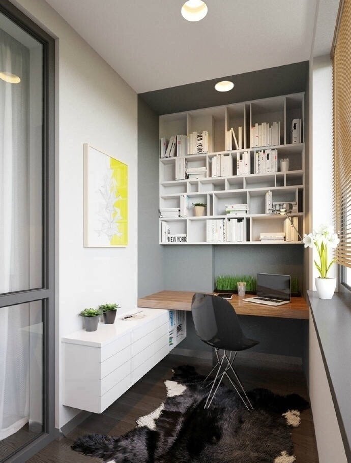 阳台 书房,美观又实用