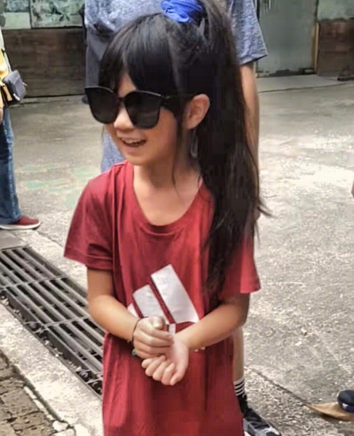 那个可爱,难搞,个性跋扈的包子姐姐grace长大了啊,时光啊.