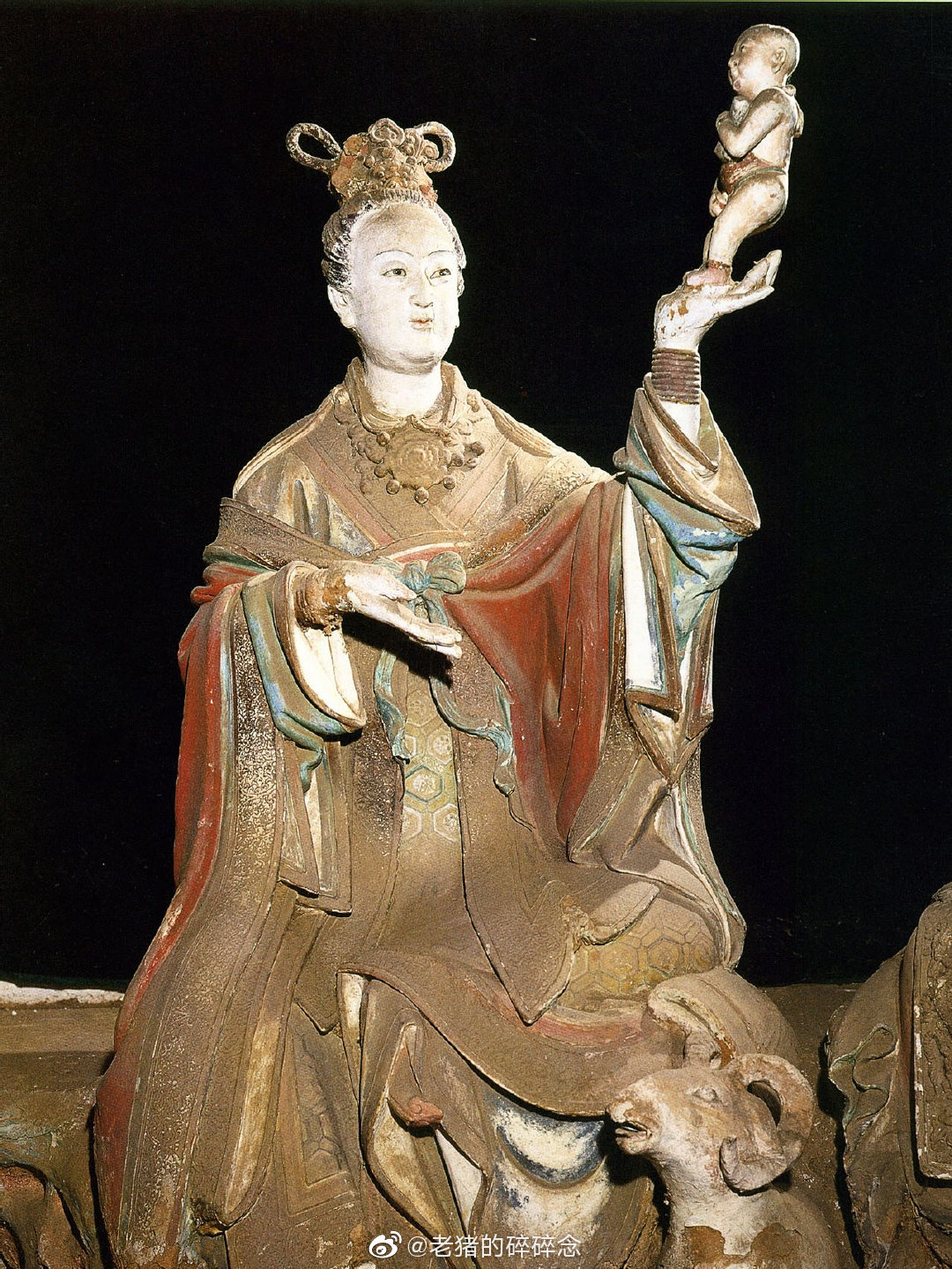 山西晋城玉皇庙二十八宿殿元代泥塑