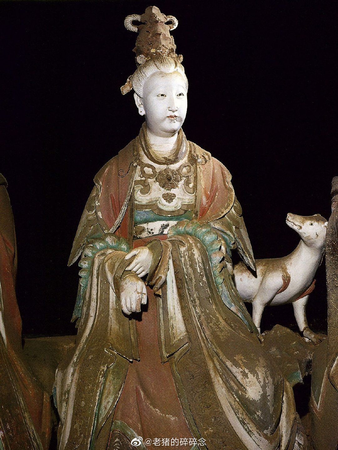 山西晋城玉皇庙二十八宿殿元代泥塑