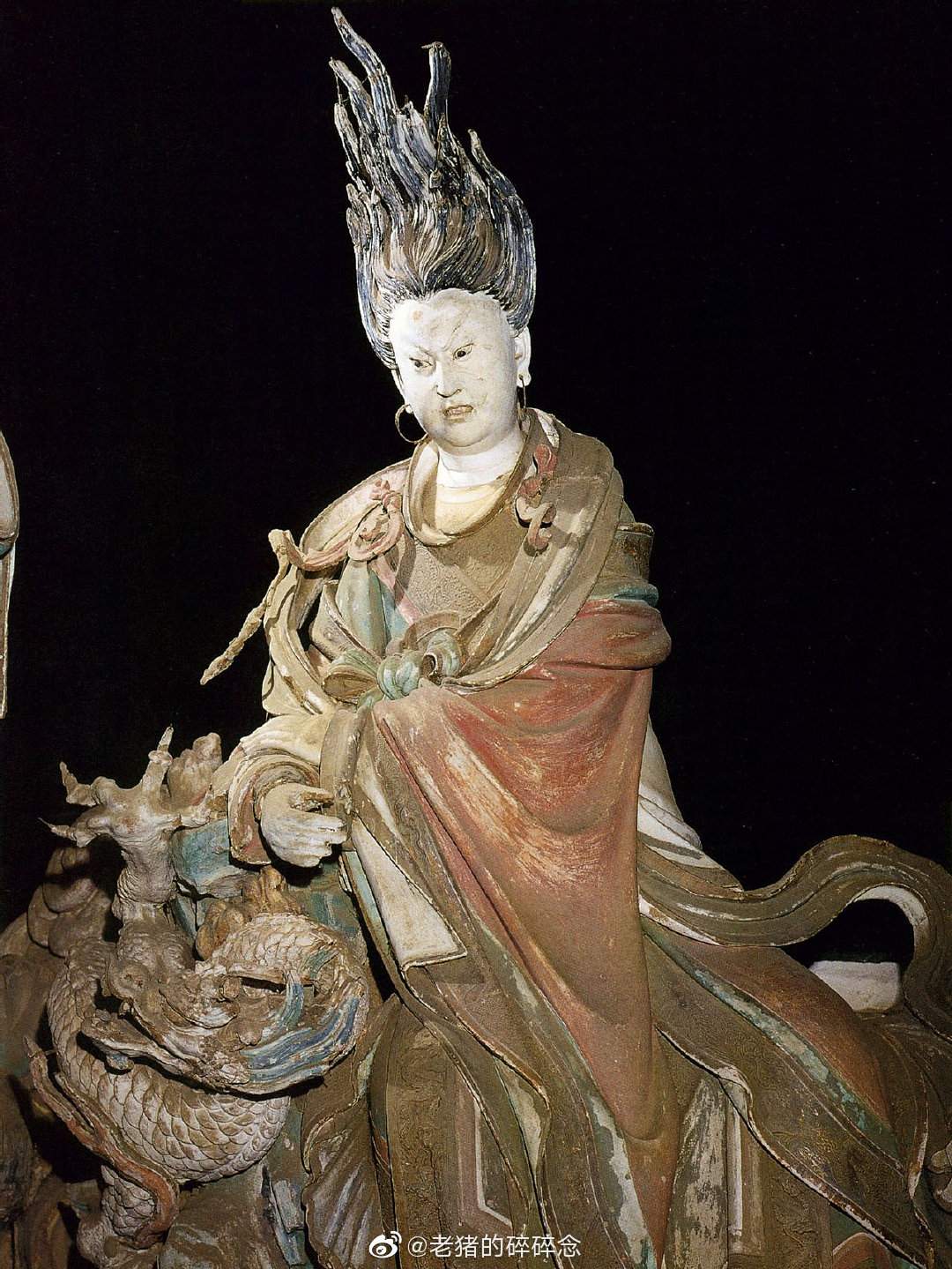 山西晋城玉皇庙二十八宿殿元代泥塑