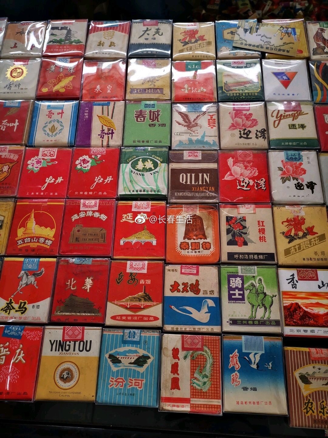 网友晒出全国各地的烟有抽过的吗
