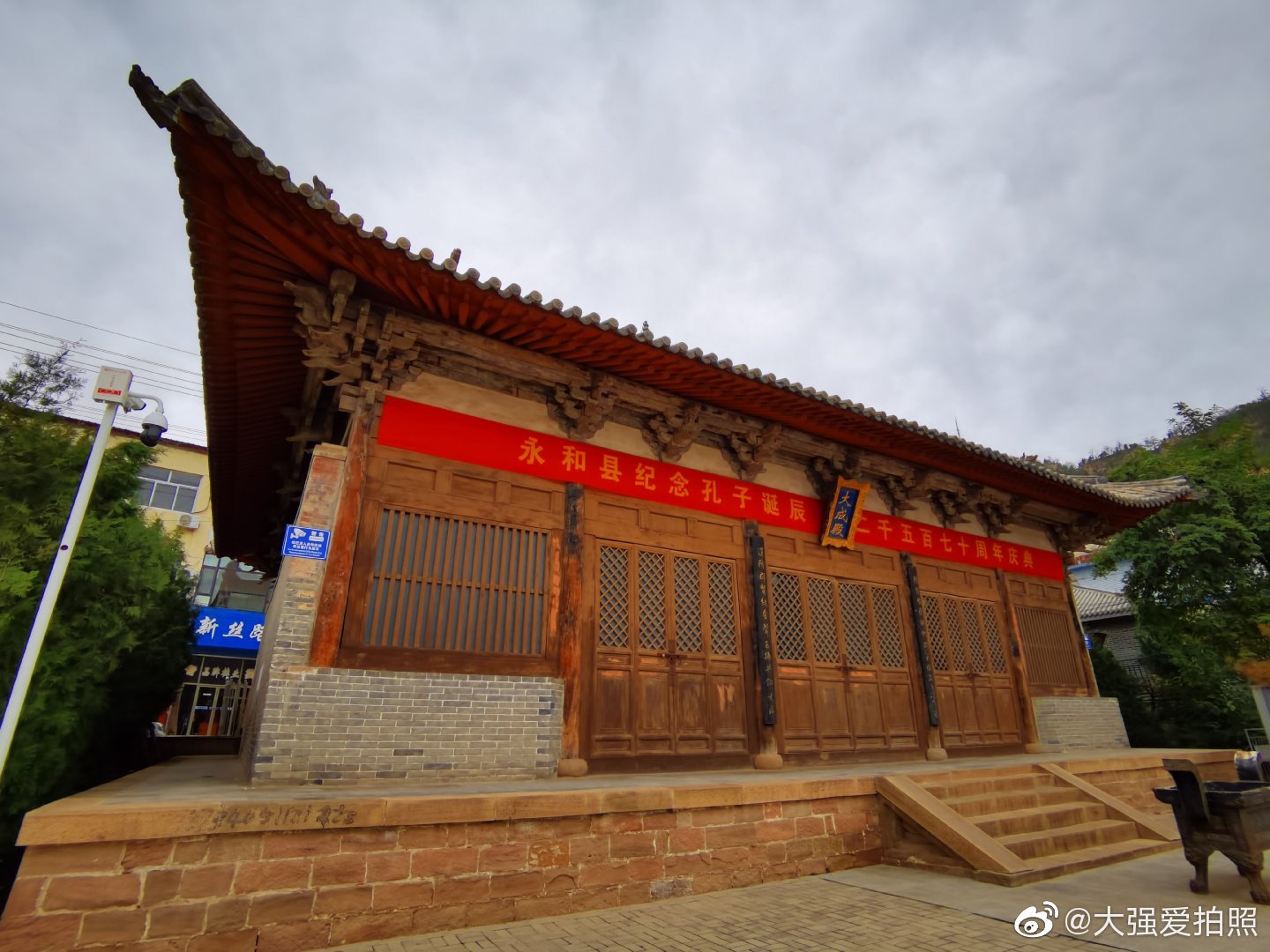 今天上午闲暇,在永和县城转了转.看见一座古建_高清图集_新浪网