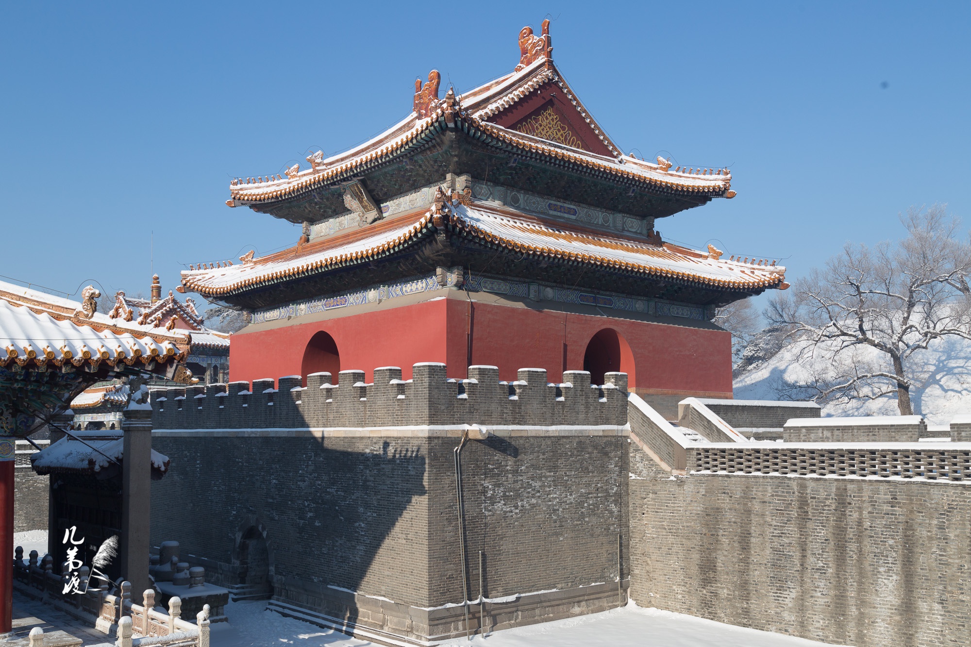 福陵自1929年起被代奉天省政府辟作公园_高清图集_新浪网