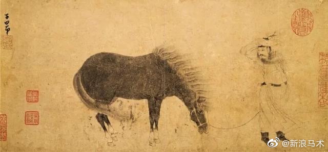 马,在中国古代一直是民族生命力的代表和强盛富有的象征|国画|生命力|民族