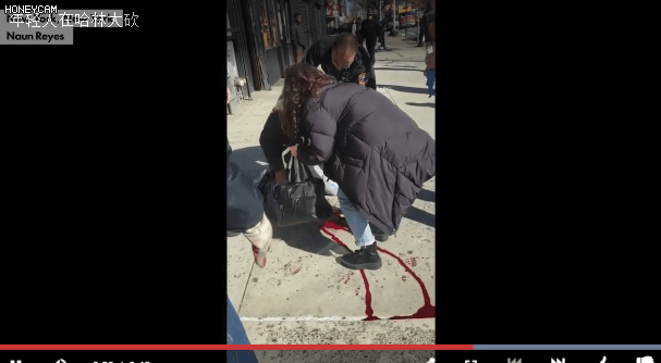 纽约街头发生割喉案一法国男子受重伤 疑犯被逮捕