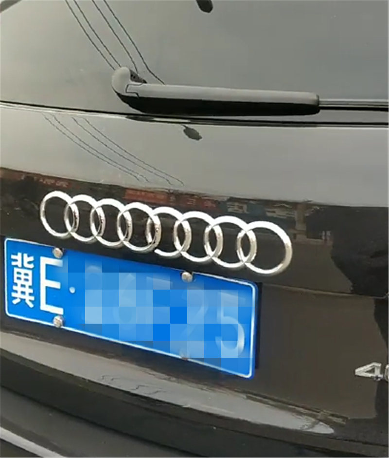 39万奥迪q5现保定,本不会注意,但车标实在太吸睛!